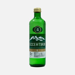 Вода Ессентуки №4 минеральная природная питьевая газированная ст/б 0,45л