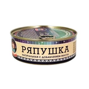 Ряпушка Ямалик натуральная с д/м ж/б 240г