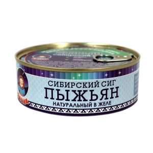 Пыжьян Ямалик натуральный в желе ж/б 240г