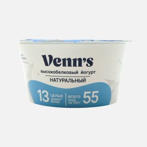 Йогурт Веннс Греческий натуральный обезжиренный 0.1% 130г