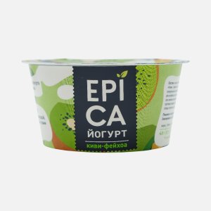 Йогурт Эпика киви/фейхоа 4.8% пл/ст 130г