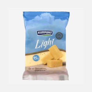 Сыр Киприно Лайт15% м.д.ж.30% пл/уп 200г