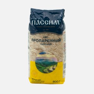 Рис Пассим Тайский пропаренный пл/пак 800г