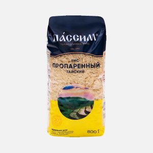 Рис Пассим Тайский пропаренный пл/пак 800г
