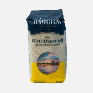 Рис Пассим Дальневосточный круглозерный пл/пак 800г