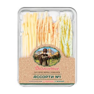 Сыр Долголетие чечил спагетти Ассорти №1 45% 150г