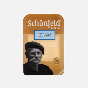 Сыр Шонфилд Эдам нарезка 45% 125г
