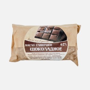 Масло Наша Сыроварня сливочное шоколадное 62% вес
