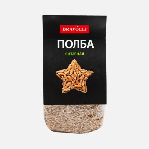 Полба Браволли янтарная 350г 