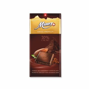 Шоколад Мунц горький 70% какао 100г
