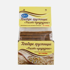 Хлебцы Монастырский Двор Рисово-кукурузные без глютена 250г