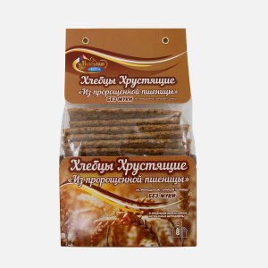 Хлебцы Монастырский Двор Хрустящие из пророщенной пшеницы 250г