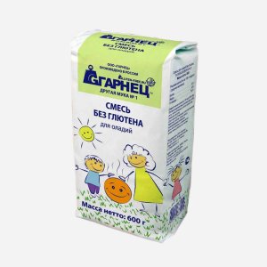 Смесь Гарнец для оладий без глютена 600г