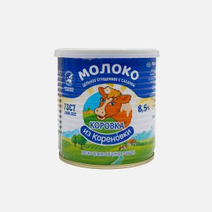 Молоко сгущенное Коровка из Кореновки цельное с сахаром 8.5% ж/б 360г