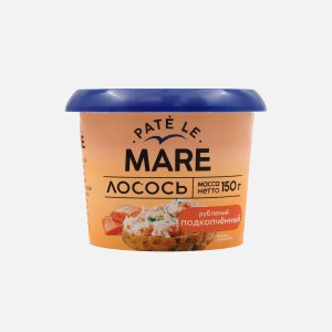 Лосось Балтийский берег рубленый подкопчённый 150г