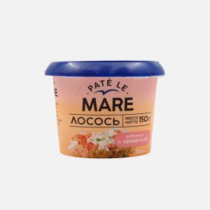 Лосось Балтийский берег рубленый с креветкой 150г