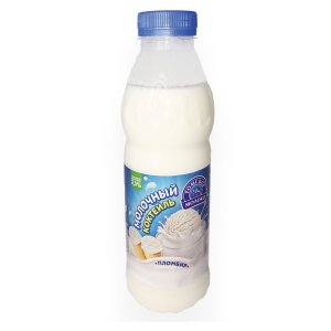 Коктейль Томское молоко молочный Пломбир 2.5% пл/бут 500г