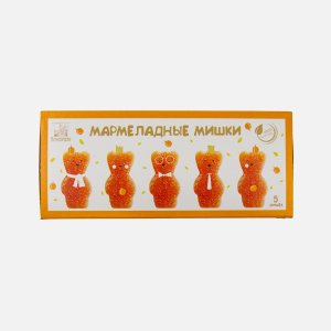 Мармелад Коломчаночка Мармеладные мишки абрикосовый 155г