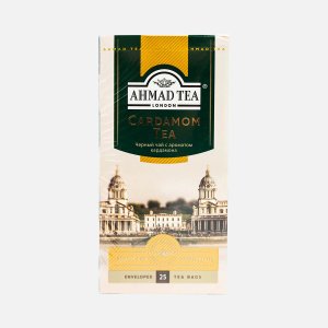 Чай Ахмад Кардамон 25пак*2г к/к 50г