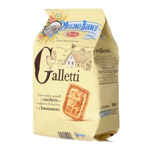 Печенье Барилла Мулино Бьянко Галлетти сахарное 350г