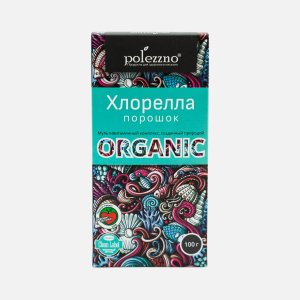 Хлорелла Полеззно порошок к/к 100г