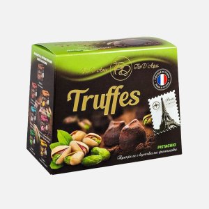 Набор конфет Под'Ари Трюфель с кусочками фисташки к/к 160г