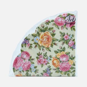 Салфетки Арт букет бум кругл d32см Рондо Поле роз