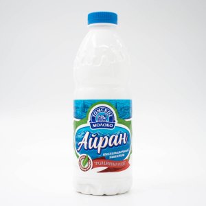 Напиток кисломолочный Томское молоко Айран негаз 1% пл/бут 900г