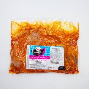 Окорочок утенка в брусничном маринаде охл в/у вес