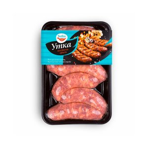 Колбаски гриль из мяса утки охл в/у вес