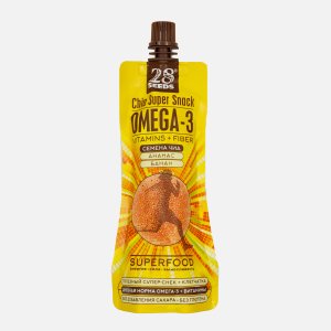 Супер-снек 28 Сидс Чиа Омега-3 Ананас/банан б/глютена 150г