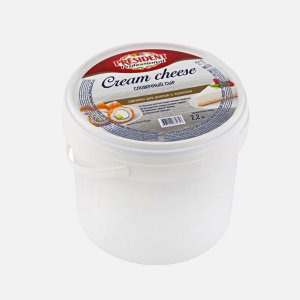 Сыр творожный Президент Крем Чиз для роллов и чизкейка 65% вес