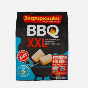 Зефир Зефирюшки воздушный BBQ XXL пл/уп 200г