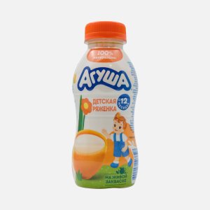 Ряженка Агуша сладкая 3.2% с 12мес 180г