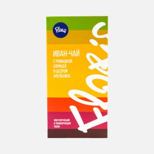 Напиток чайный Флорис Иван-чай с ромашкой/корицей/цедр ап саше 50г