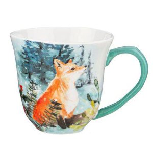 Кружка Лефард 450мл Лесная сказка Лиса фарфор 409-161