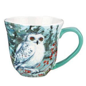 Кружка Лефард 450мл Лесная сказка Сова фарфор 409-164