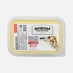 Масло Логовская сыроварня Традиционное 82.5% 180г