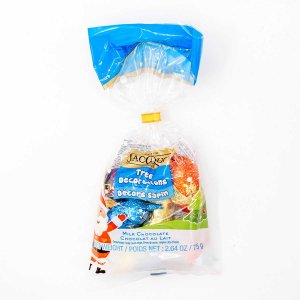 Конфеты Жакот ассорти из шоколадных елочных игрушек 75г