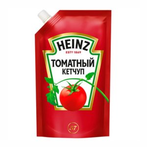 Кетчуп Хайнц Томатный дой/пак 320г