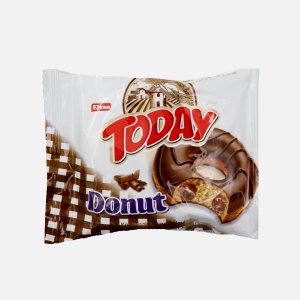 Пончик Тудей Донат в глазури с какао начинкой 40г