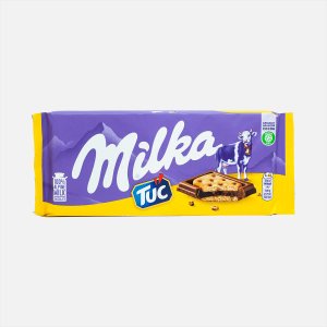 Шоколад Милка молочный с печеньем Тук 87г