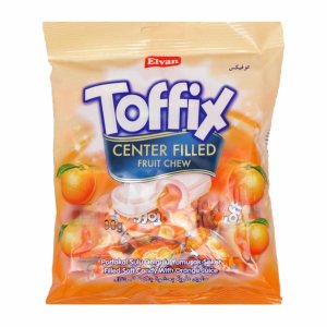 Конфеты Тоффикс жевательные Апельсин 90г