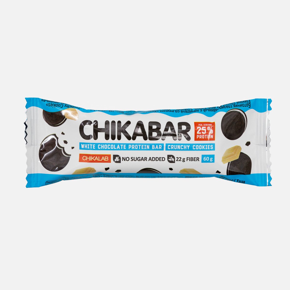 Батончик Чикалаб Хрустящее печенье глазированный 60г Батончик Чикалаб Хрустящее печенье глазированный 60г