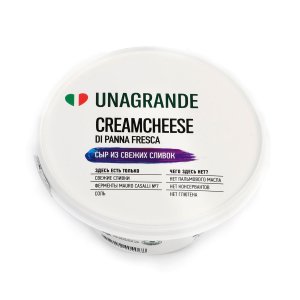 Сыр Унагранде Кремчиз сливочный мягкий 70% пл/ст 200г