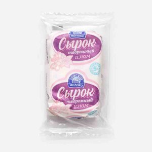 Сырок Томское молоко Изюм творожный 5% 90г