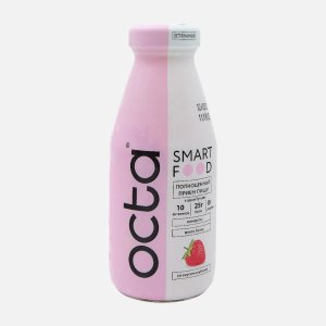 Напиток Окта молочный со вкусом клубники 2.5% 330мл