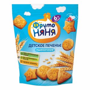 Печенье ФрутоНяня Пшеничное с 6мес 120г