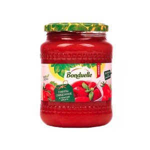 Томаты Бондюэль очищенные в томатной мякоти ст/б 720мл