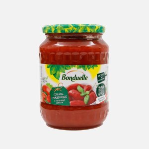 Томаты Бондюэль очищенные в томатной мякоти ст/б 720мл
